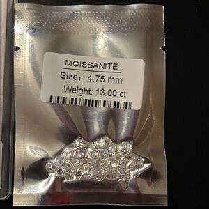 Moissanite Gemstones 4.75mm. 13ct
